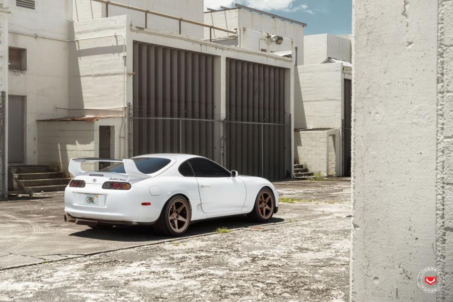  Toyota Supra on Vossen Wheels (LC-101) 2017 года  (фото 8 из 12)
